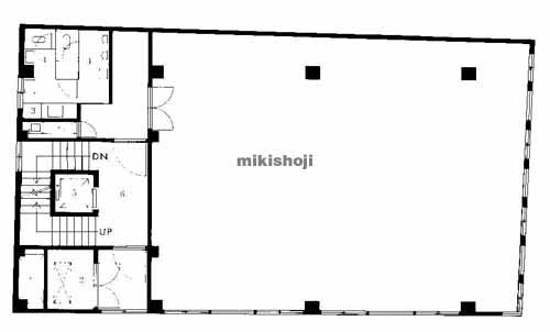 南森町周辺のテンマセントラルビル 平面1
