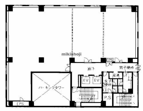 椿本ビル 平面1