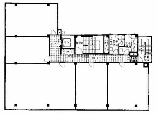 谷九ビル 平面1