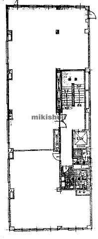 堂浜ビル 平面1