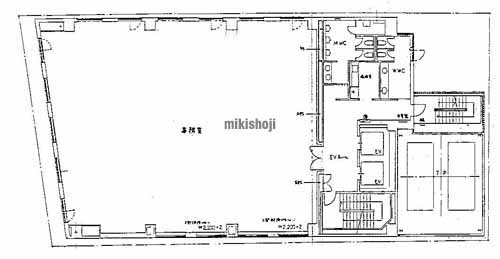 ＪＰＲ茶屋町ビル 平面1