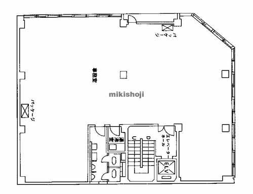 古河梅ケ枝ビル 平面1