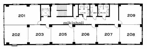 本町ＯＳビル 平面1