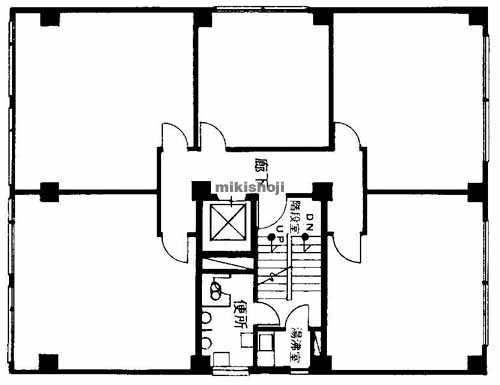 ＩＢＣ心斎橋ｗｅｓｔ 平面1
