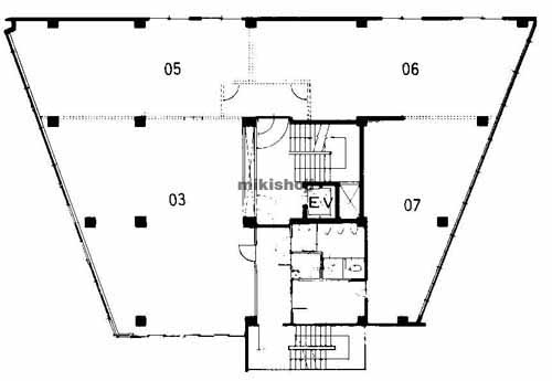 安田ビル 平面1