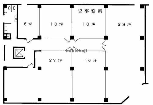 山田ビル 平面1