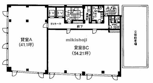 開成梅田ビル 平面1