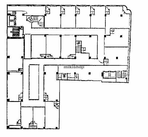 大阪センタービル 平面1