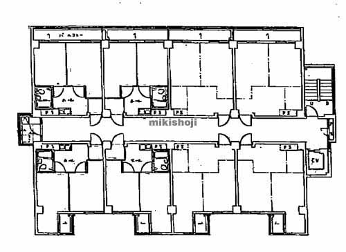 クルーム新大阪一番館 平面1