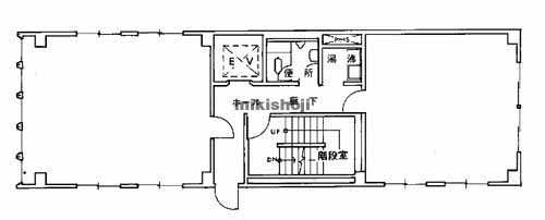 岸田ビル 平面1