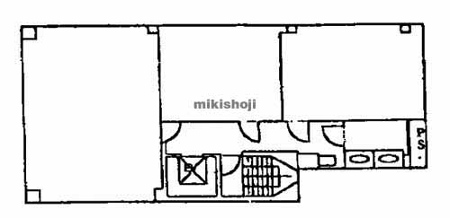 ヒルズビュー寺田町ビル 平面1