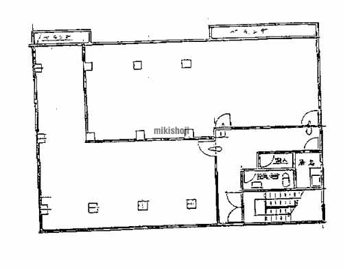 産双長居コーポ 平面1