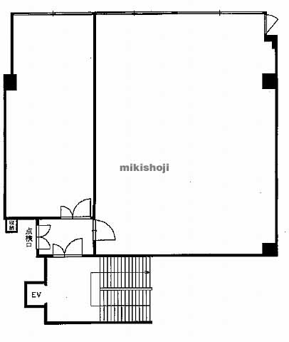 産光西梅田ビル 平面1