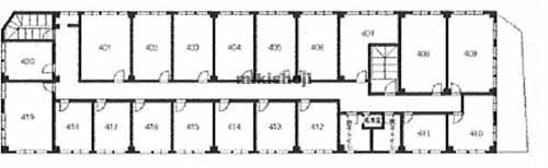 梅田東ビル 平面1