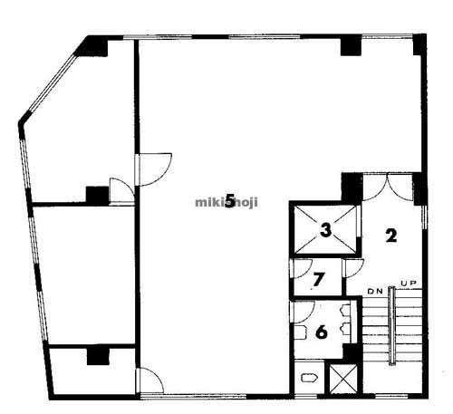 西井ビル 平面1