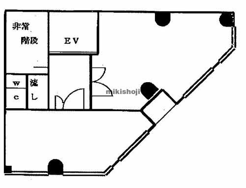 城西ビル 平面1