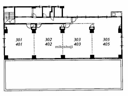 レクシア西中島Ⅲ 平面1