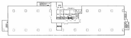 サンアールビル７号館 平面1