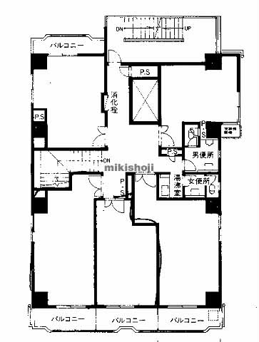 靖安谷町ビル 平面1