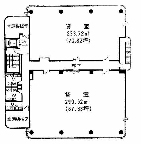 大阪京橋髙橋ビル 平面1