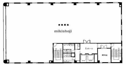 ＭＧ大手前ビル 平面1