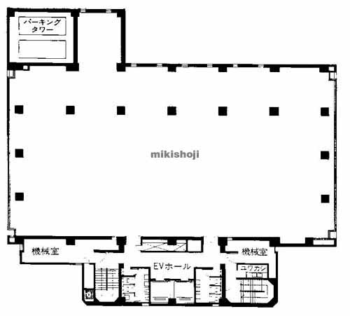 三井住友銀行京阪京橋ビル 平面1