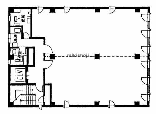 船場竹伊ビル 平面1