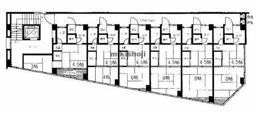 横井第２ビル 平面1