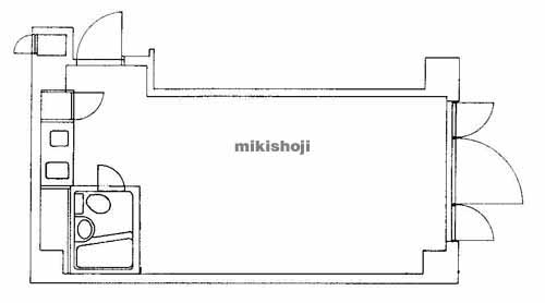 グランドメゾン西心斎橋 平面1