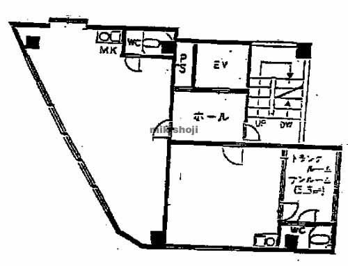 ウエムラ天王寺ビル 平面1