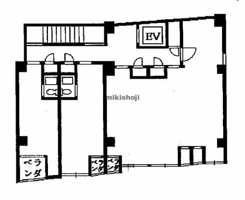 ノアーズアーク天満 平面1