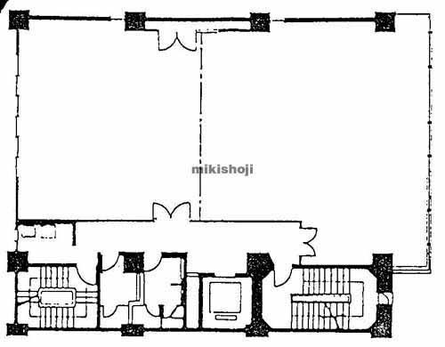 瓦町ウサミビル 平面1