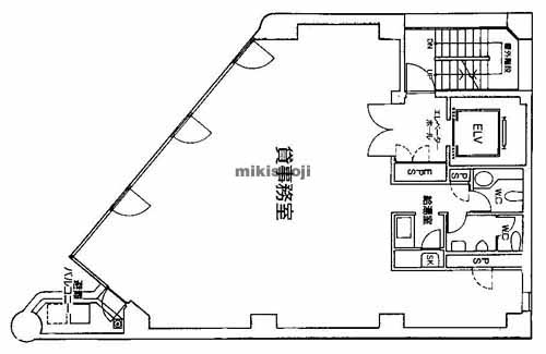天満橋センタービル 平面1