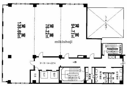 アンフィニィ・天満橋 平面1