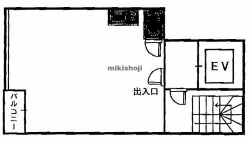 岡島ビル 平面1