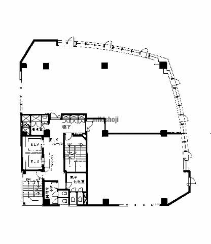 ライオンズビル大手前 平面1