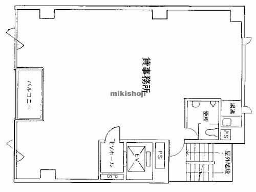 小倉屋山本本店ビル 平面1