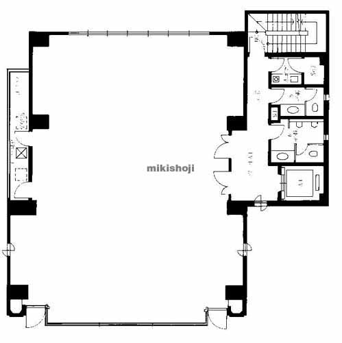 南森町ｉｓビル 平面1