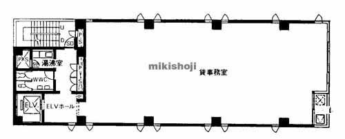 芸文社ビルディング 平面1