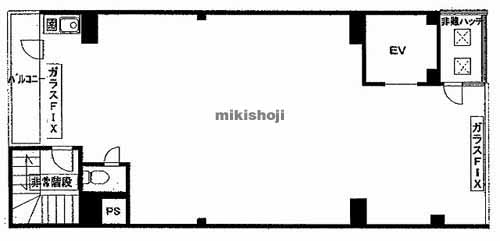 加賀タワービル 平面1