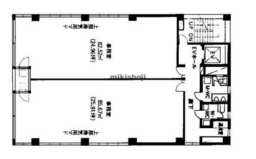 ＦＧビル大阪 平面1