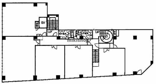 メゾンドール高麗橋 平面1
