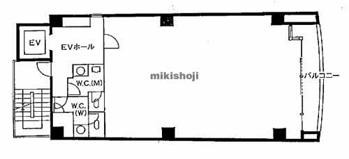 エフワンビル 平面1