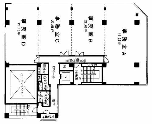テツタニビル 平面1
