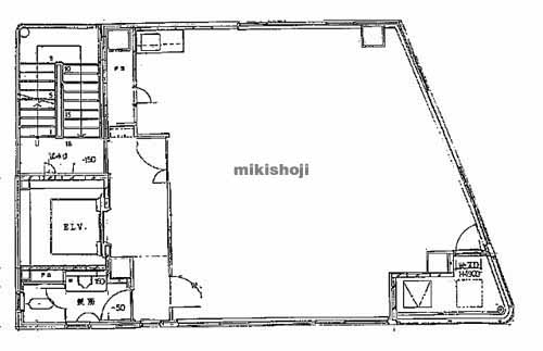 大橋北浜ビル 平面1