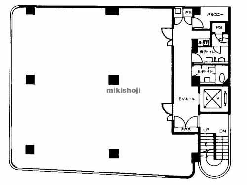 大和今橋ビル 平面1