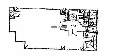 新大阪北田ビル 平面1