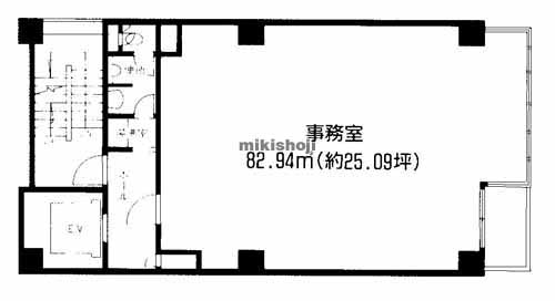 淀屋橋三共ビル 平面1