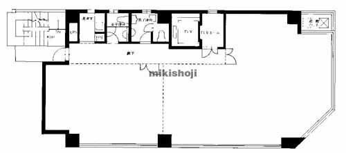 本町ギボービルディング 平面1