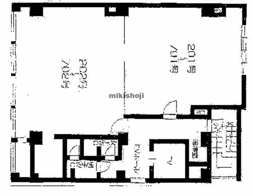 ＨＩＫＡＲＩビル 平面1